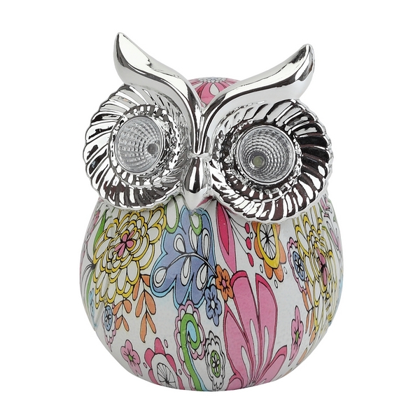 

Газонная световая фигура светодиодная на солнечных батареях ЭРА Сова ERAFYS01-03, Разноцветный, Сова ERAFYS01-03