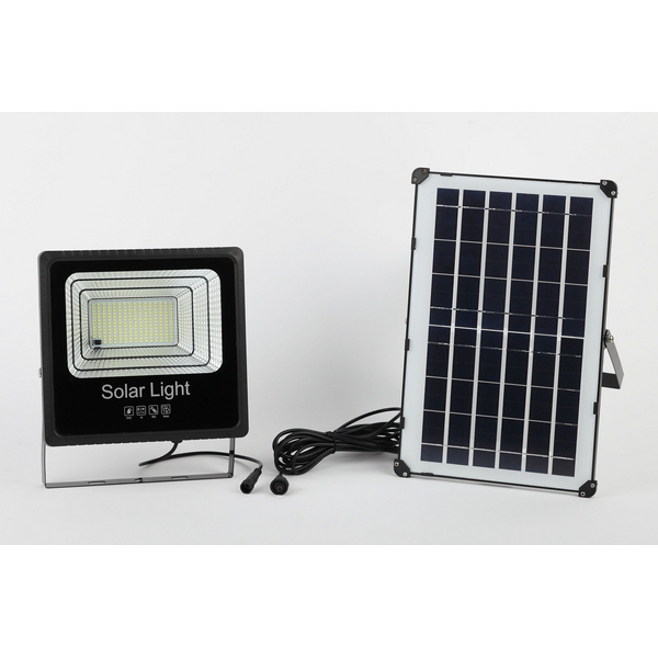 Изображение товара Уличный светодиодный прожектор на солнечной батарее ERAPRO-100 с датчиком движения и пультом