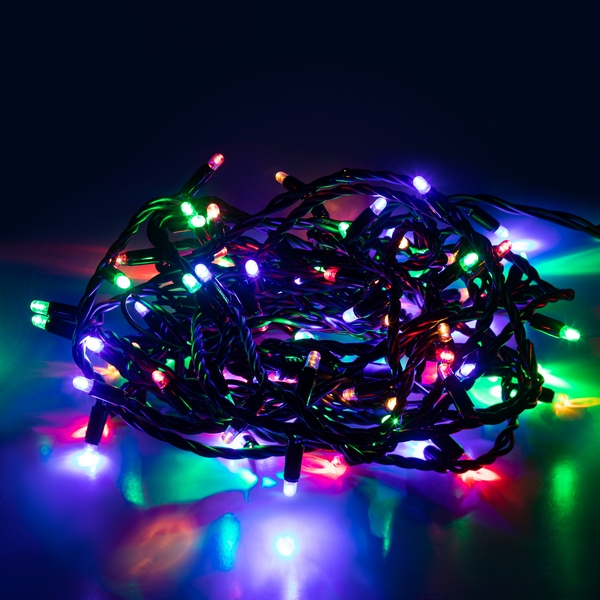 Изображение товара Светодиодная уличная гирлянда 10м ЭРА ERAPS-PM10 разноцветная