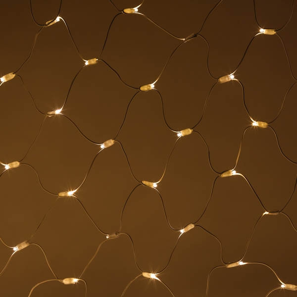 Изображение товара Светодиодная гирлянда 3x2 м тёплый белый свет ЭРА ERAPS-SKW1 для улицы и интерьера