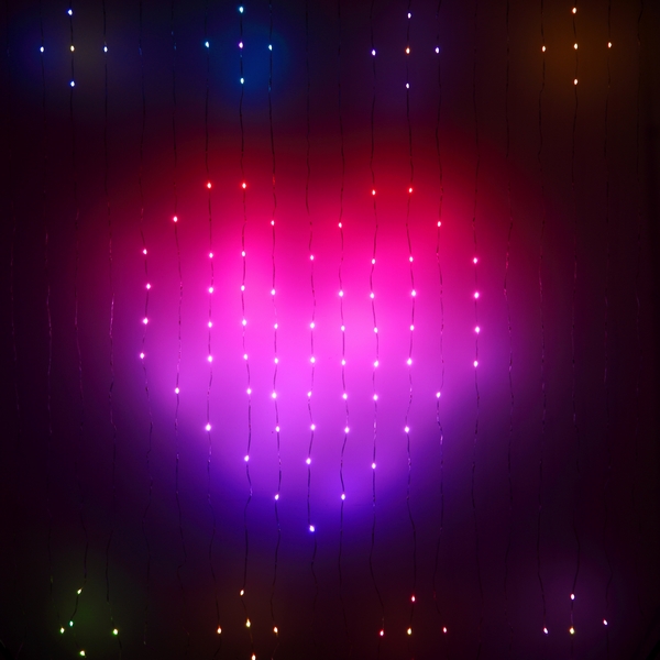 Изображение товара Умная светодиодная гирлянда Занавес RGB 2x2 м управление смартфоном ЭРА ERASG -02