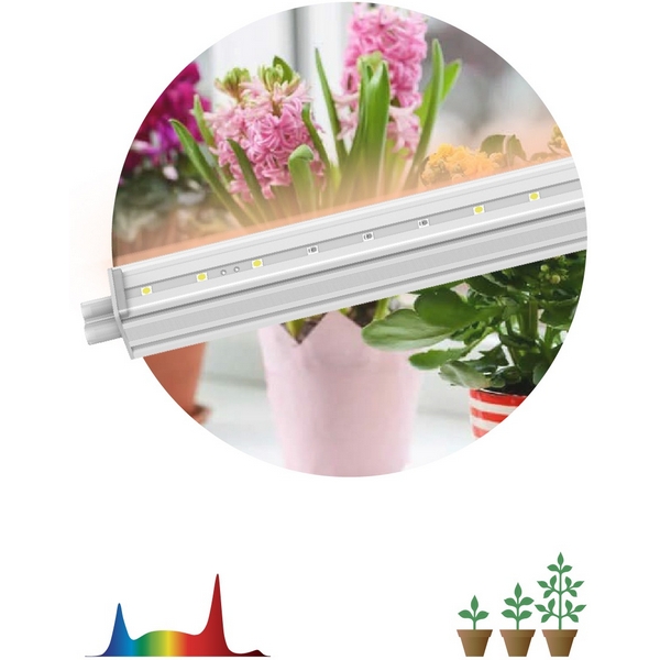 Изображение товара Светильник для растений светодиодный ЭРА FITO-9W-T5-Ra90