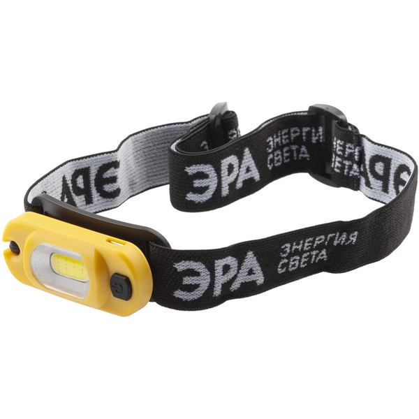 Изображение товара Налобный светодиодный фонарь ЭРА GA-801 карманный аккумуляторный