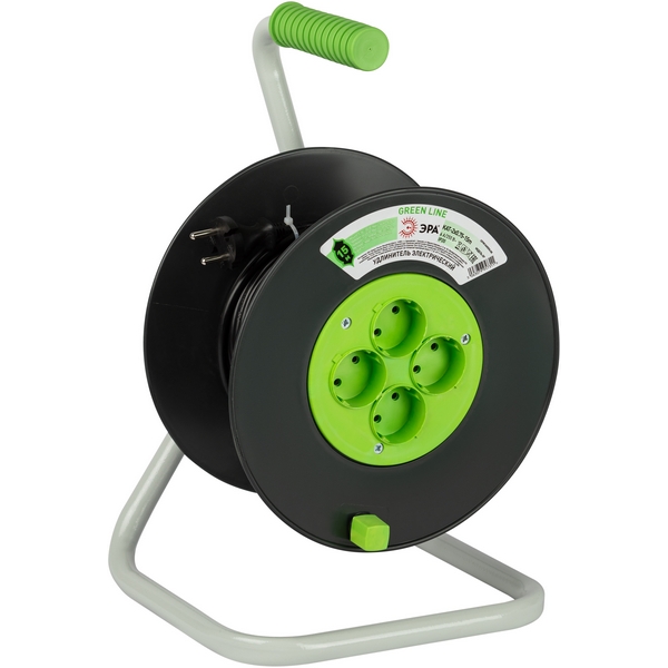 

Удлинитель 4-х местный без заземления 15 метров на пластиковой катушке ЭРА KAT-2x0.75-15m, KAT-2x0.75-15m