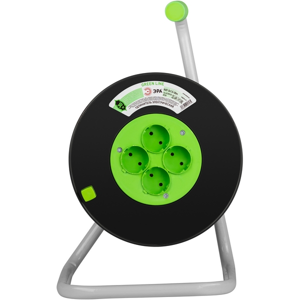 

Удлинитель 4-х местный без заземления 30 метров на пластиковой катушке ЭРА KAT-2x1.5-30m, KAT-2x1.5-30m