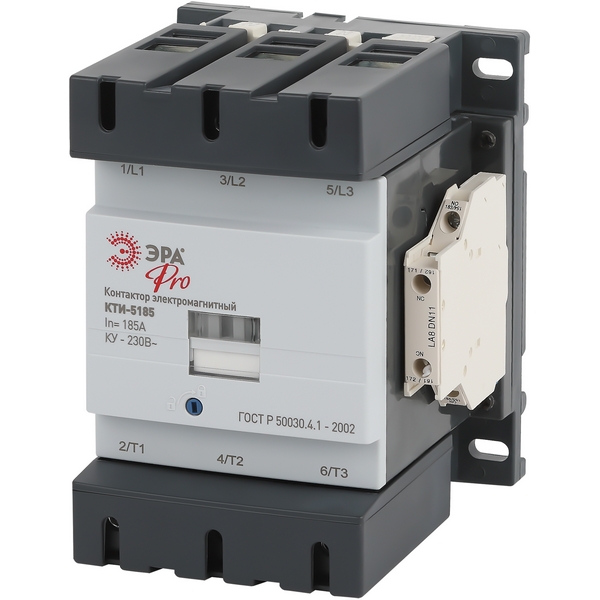 

Контактор ЭРА KKT50-185-230-10-E, KKT50-185-230-10-E