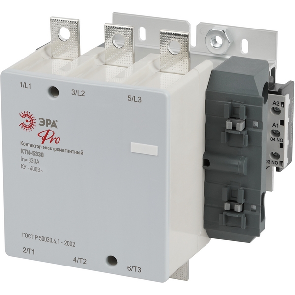 

Контактор ЭРА KKT50-330-400-10-E, KKT50-330-400-10-E
