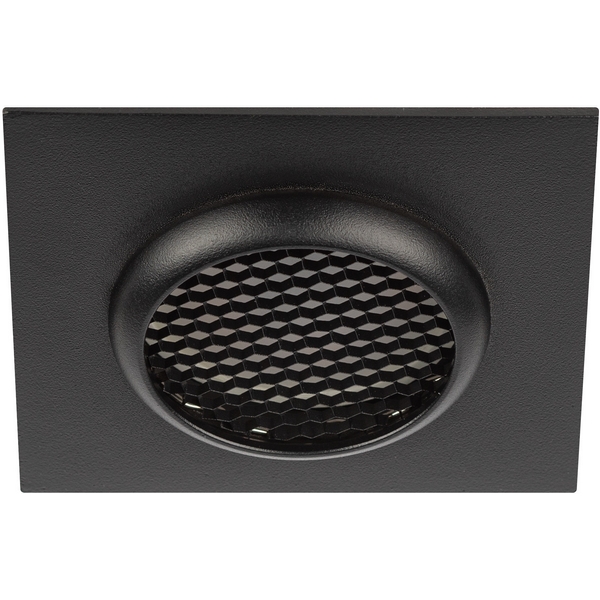 Изображение товара Точечный встроенный светильник ЭРА KL110 BK черный современный дизайн диаметр 6.5 см