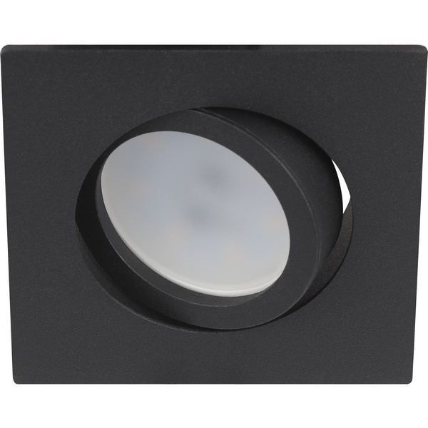 Изображение товара Комплект из 5 встраиваемых точечных светильников ЭРА KL87 BK SET 5 галогеновые 12V