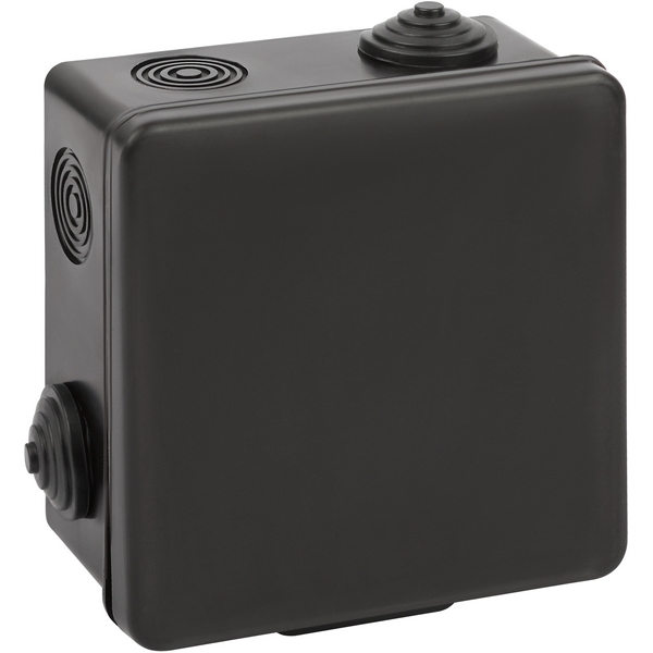 

Коробка разветвительная открытой установки (черный) IP54 ЭРА KOR-100-100-50-8g-B, KOR-100-100-50-8g-B
