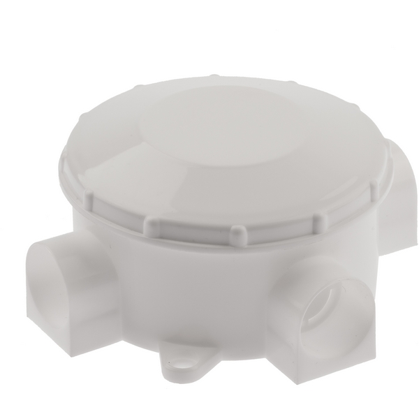 Изображение товара Коробка разветвительная открытой установки (белый) IP42 ЭРА KOR-70-35-3-w