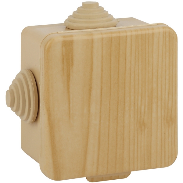 

Коробка разветвительная открытой установки (сосна) ЭРА KOR-80-80-50-7g-P, KOR-80-80-50-7g-P