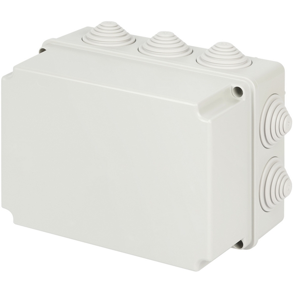 Изображение товара Коробка разветвительная (серый) IP55 ЭРА KORv-190-140-120-10g-44 Изображение товара Коробка разветвительная (серый) IP55 ЭРА KORv-190-140-120-10g-44