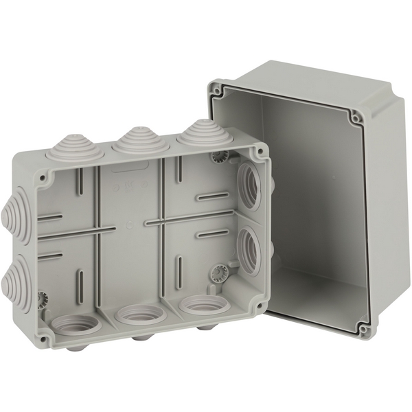 

Коробка разветвительная (серый) IP55 ЭРА KORv-190-140-120-10g, KORv-190-140-120-10g
