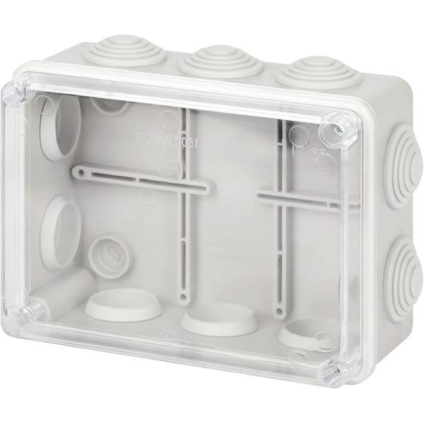 

Коробка разветвительная с прозрачной крышкой (серый) IP55 ЭРА KORvpk-150-110-70-10g, KORvpk-150-110-70-10g