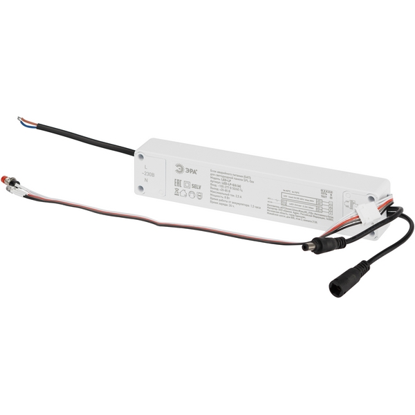 Изображение товара Блок аварийного питания ЭРА LED-LP LED-LP-5/6 (A) 8 Вт для внутренней установки