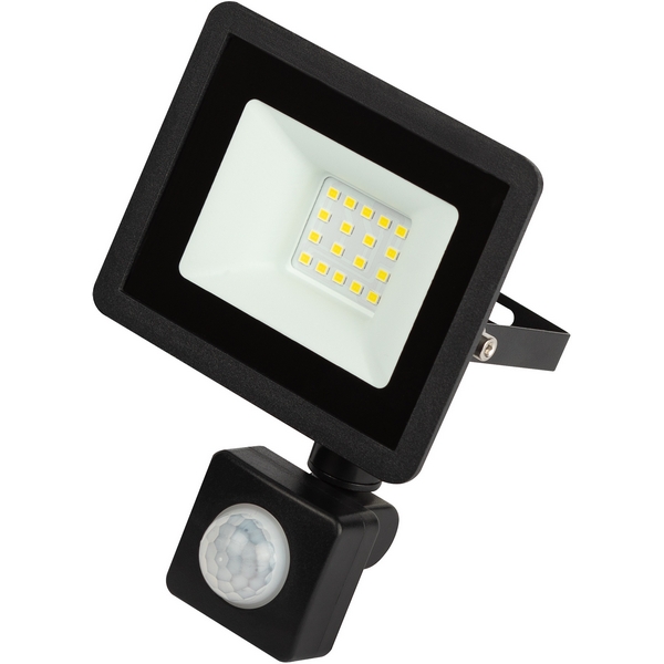 

Прожектор уличный светодиодный с датчиком движения ЭРА LPR-04 LPR-042-2-65K-020, Черный, LPR-04 LPR-042-2-65K-020