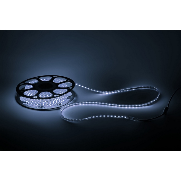 Изображение товара Светодиодная лента 220V 20м белый холодный ЭРА LS2835-4,8-60-220-6500К-IP67-20m