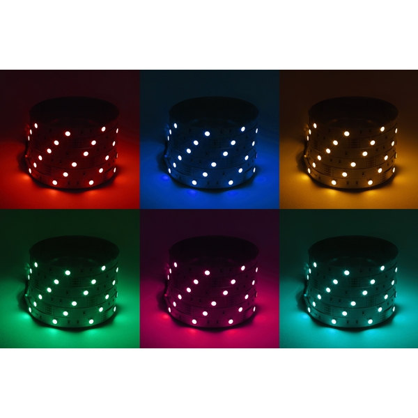 Изображение товара Светодиодная лента RGB 12V 5м ЭРА LS5050-7,2-30-12-RGB-IP20-1 year-5m