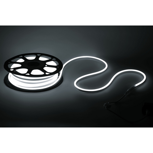 Изображение товара Гибкий неон 220V 20м белый холодный ЭРА N2835-120-IP67-220V-20m-6500
