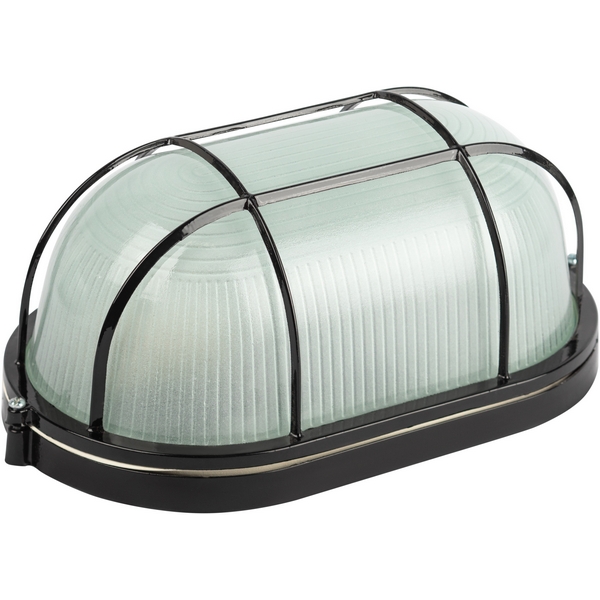 Изображение товара Настенно-потолочный светильник ЭРА НБП 04-100-002 черный для ванной комнаты