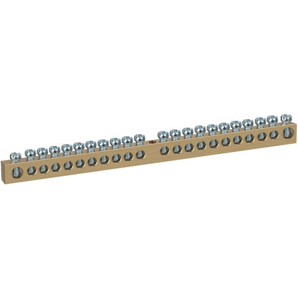 Изображение товара Шина PEN земля-ноль 8х12мм 22/1 латунная ЭРА NO-122-36