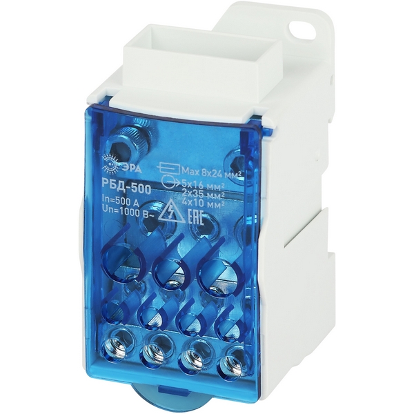 

Распределительный блок на DIN-рейку ЭРА NO-122-44, NO-122-44