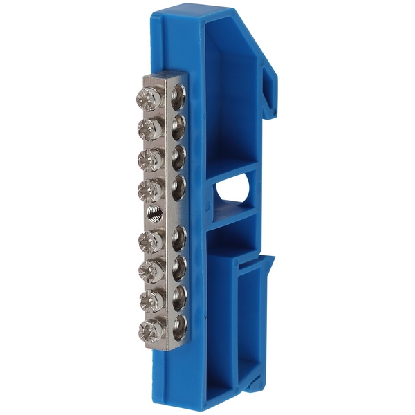 Изображение товара Шина нулевая на DIN-изоляторе никелированная 8 выводов ЭРА NO-222-56