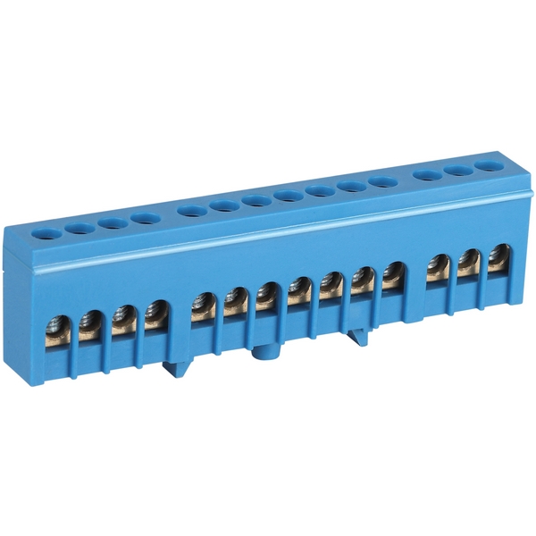 Изображение товара Шина нулевая в изолированном корпусе на DIN-рейку 14 выводов ЭРА NO-224-101