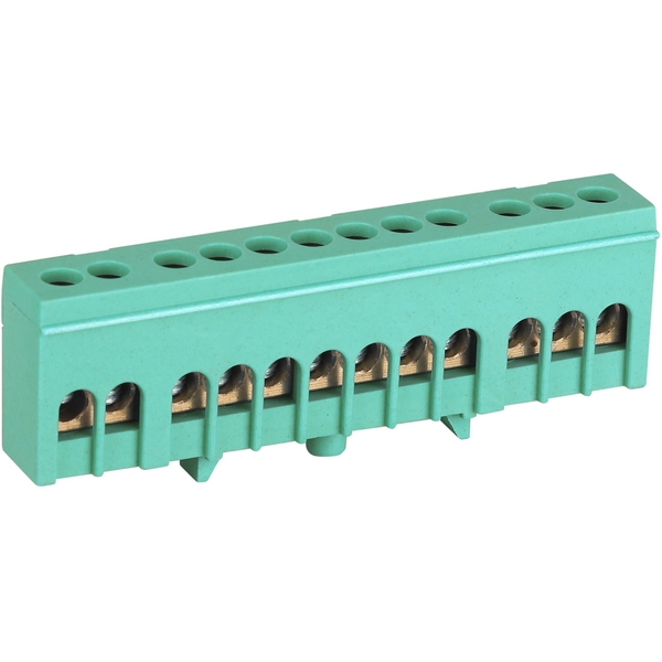 Изображение товара Шина заземления в изолированном корпусе на DIN-рейку 12 выводов ЭРА NO-224-104