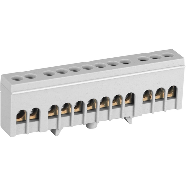 Изображение товара Шина L фаза в изолированном корпусе на DIN-рейку 12 выводов ЭРА