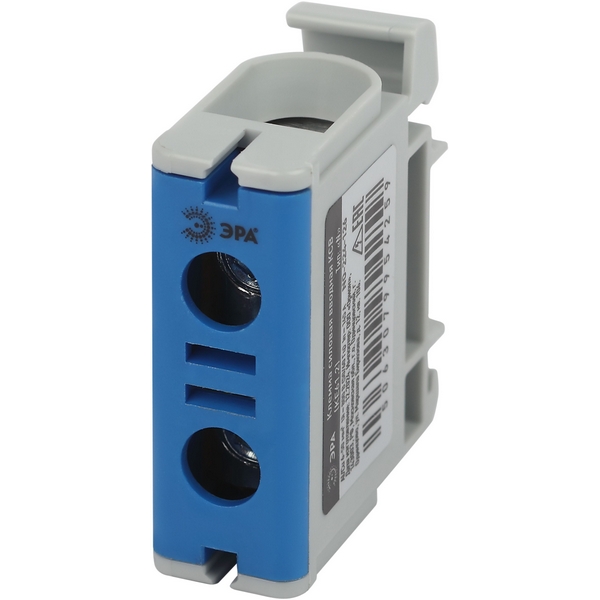 

Клемма силовая вводная 6-50 мм2 (синий) N ЭРА NO-224-126, NO-224-126