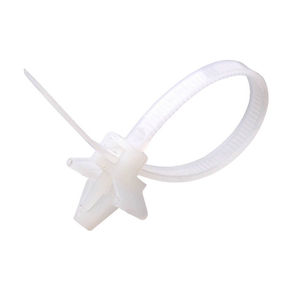 

Хомут анкерный 4,8 х 190 мм 50 шт. (белый) ЭРА NO-225-216, NO-225-216