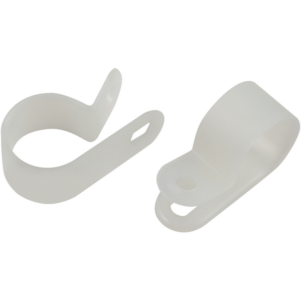 

Скоба нейлоновая под винт 12 мм белая 10 шт. ЭРА NO-225-292, NO-225-292