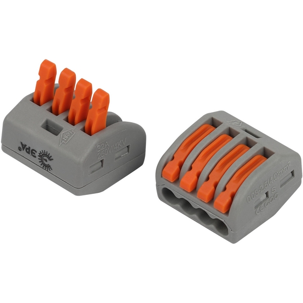 Изображение товара Клемма универсальная рычажковая ЭРА NO-225-384 20 шт.