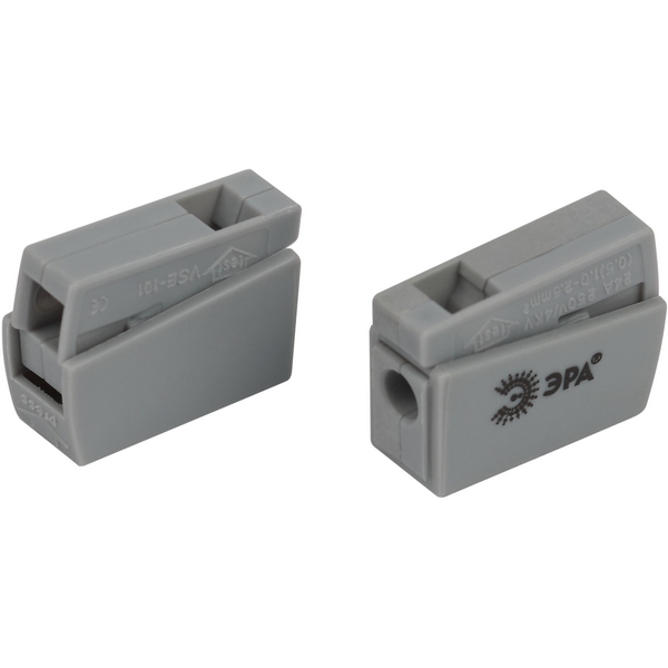 

Клемма быстрозажимная для светильников 1 полюс 0,5-2,5мм2 (упаковка 3 шт.) ЭРА NO-225-461, NO-225-461