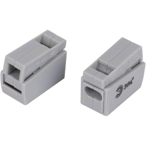 

Клемма быстрозажимная для светильников 2 полюса 0,5-2,5мм2 (упаковка 3 шт.) ЭРА NO-225-462, NO-225-462