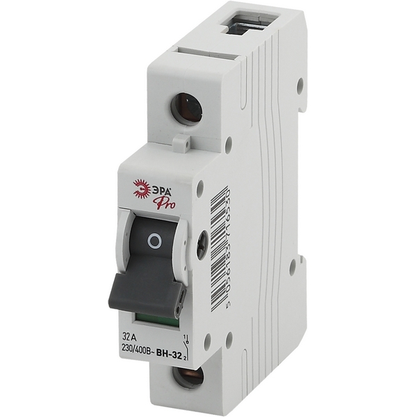 

Выключатель нагрузки 1P 32А ЭРА NO-902-169, NO-902-169