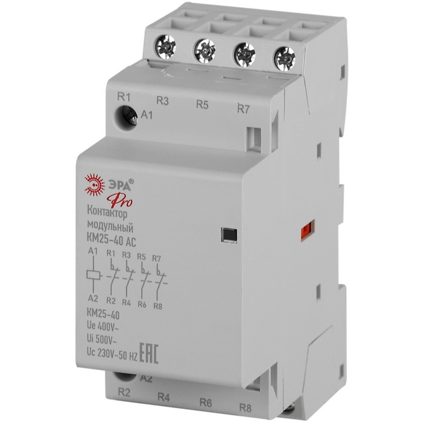 Изображение товара Контактор ЭРА NO-902-330 25А запчасть для автоматизации электросистем