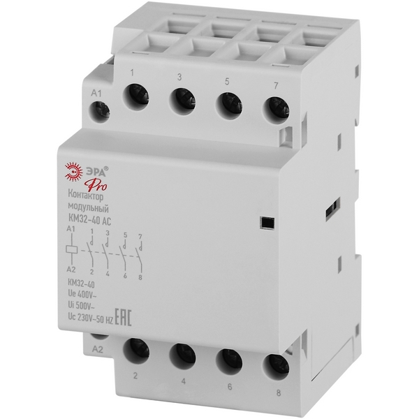 Изображение товара Контактор ЭРА NO-902-335 32А для управления электрическими цепями