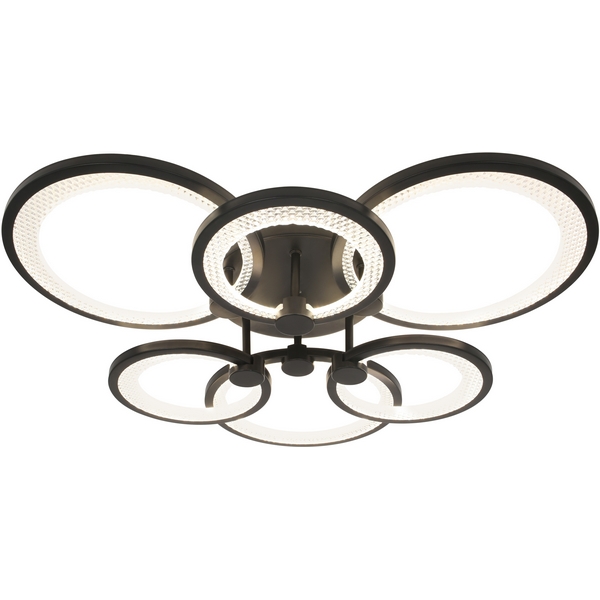 Изображение товара ЭРА Odry CLL-1-117-RC BK Потолочная светодиодная люстра на штанге с пультом