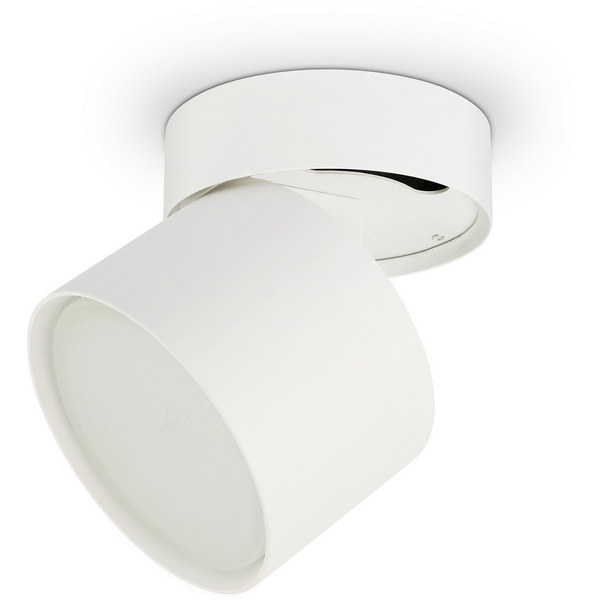 Изображение товара Спот ЭРА OL12 GX53 SWH светодиодный для потолка и стены 1 плафон белый стиль Техно