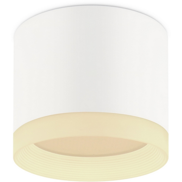 Изображение товара Точечный светильник ЭРА OL17 GX53 WH с LED лампой для потолка 12 Вт