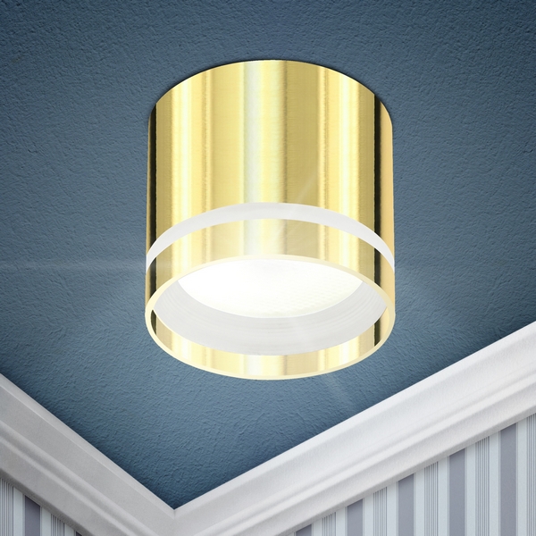 

Точечный светильник ЭРА OL9 OL9 GX53 GD, Золото, OL9 OL9 GX53 GD