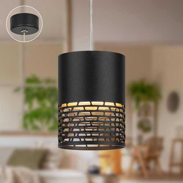 Изображение товара Подвесной светильник ЭРА PL29 BK PL29 BK