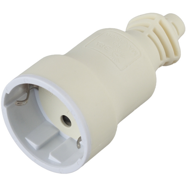 

Розетка с заземлением (белый) ЭРА R4(W), R4(W)