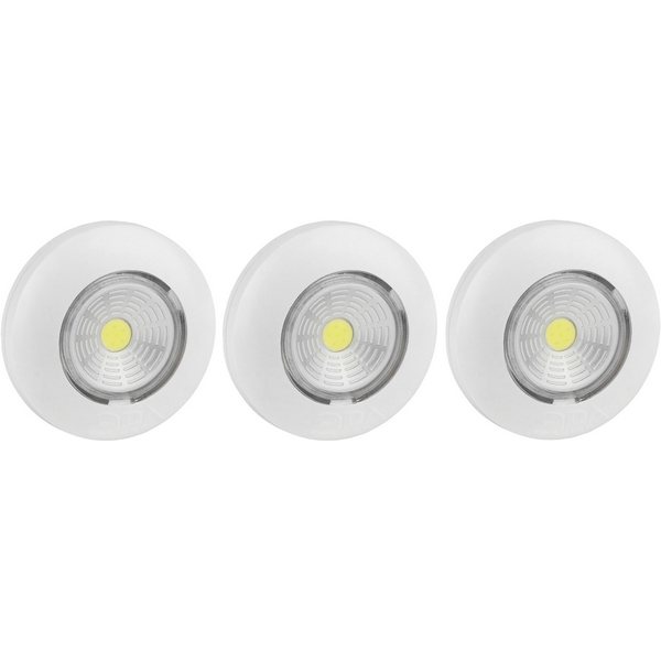 

Мебельный светильник светодиодный 3 шт. на батарейках с выключателем ЭРА SB-502 SB-502, Белый, SB-502 SB-502