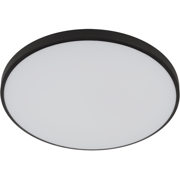 Изображение товара Потолочный светильник светодиодный ЭРА SPB-6 Slim Base BK 24W 5K для натяжных потолков