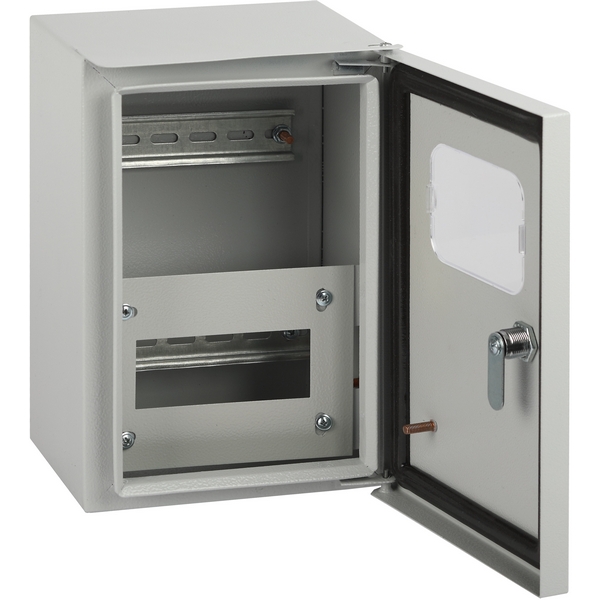 

Распределительный щит металлический навесной ЭРА stmS-1n-6, Серый, stmS-1n-6