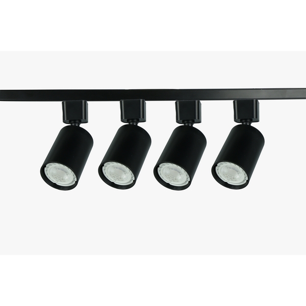 Изображение товара Трековая система освещения ЭРА TR70-SET4-GU10-BK для современных интерьеров
